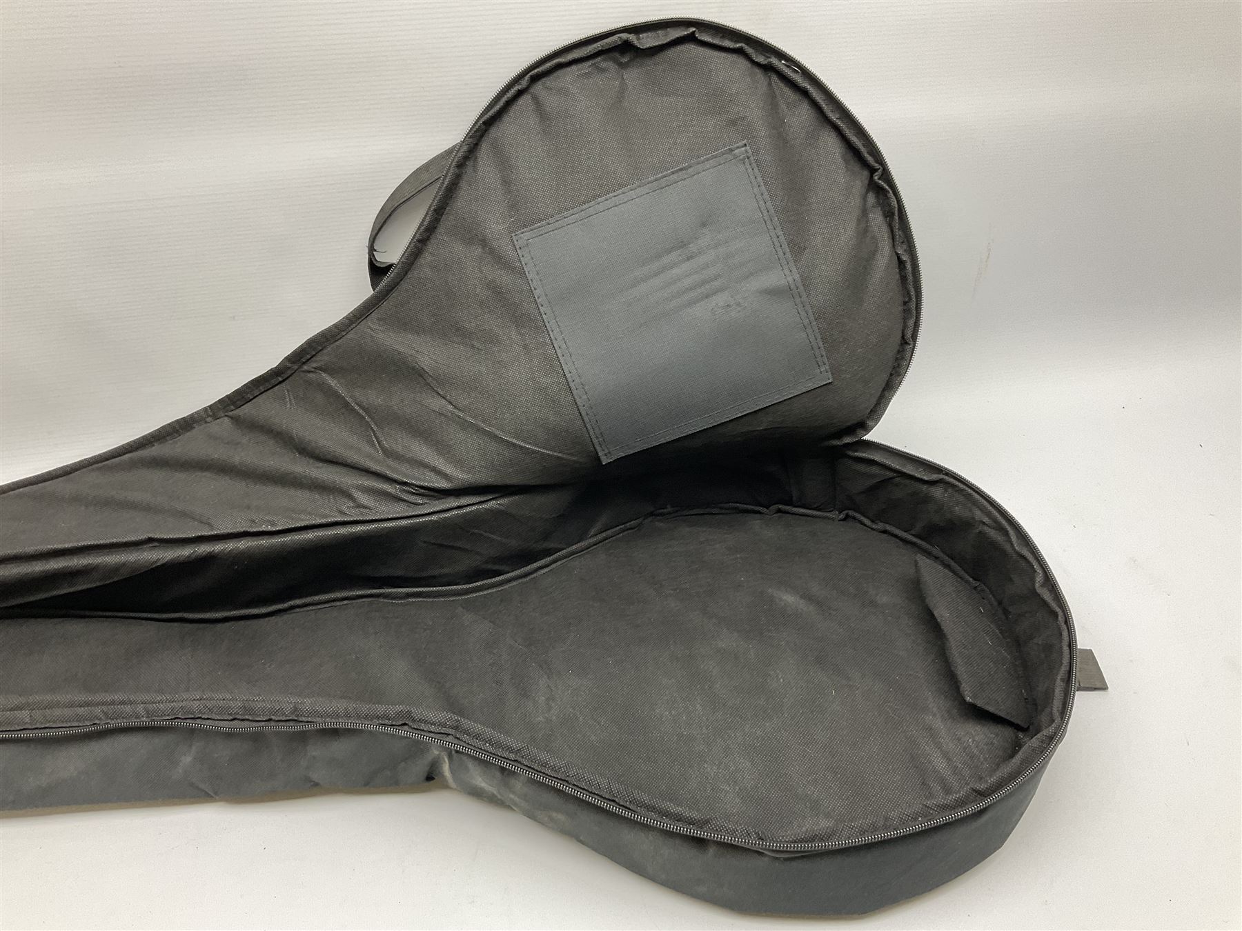 Classic Cantabile five-string banjo with sapele mahogany back L97.5cm; in soft carrying case