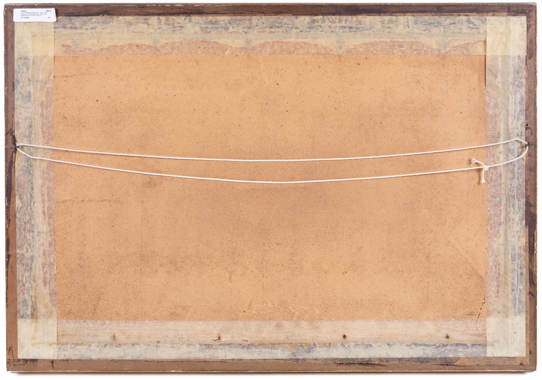 Mary Weatherill (British 1834-1913): View across an Estuary, watercolour attributed by her brother Richard, 21cm x 42cm