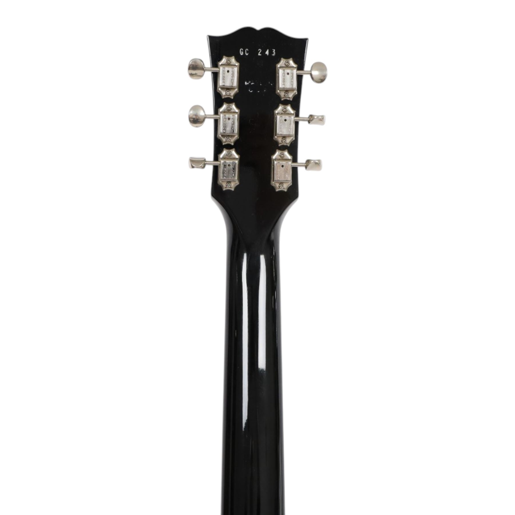 Limited edition Gibson Les Paul Standard, in silver burst finish, made in USA serial no. GC243 Guitar Centre Exclusive 2008, in fitted hard case, guitar length L99cm