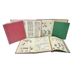  Great British, Commonwealth and World stamps, including South Africa, Malta, Falkland Islands, Gambia, Hong Kong, Grenada, Nyasaland, Somaliland, Antigua etc, housed in six albums or stockbooks