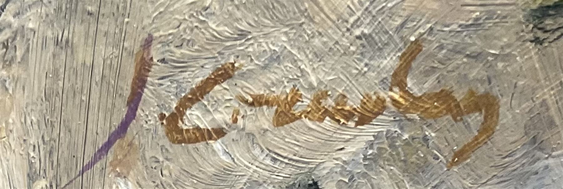 J Crawley (British 20th century): Still Life of Summer Flowers, oil on board signed 40cm x 31cm
Provenance: from the Iris Collett artist's studio collection. Crawley was a fellow artist and friend of Iris Collett