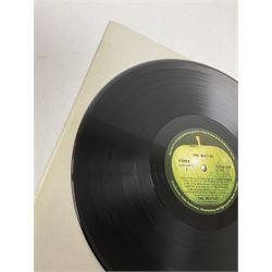 The Beatles White album vinyl record, with side opening gatefold sleeve, Apple Records, Stereo, SLPEA-1007 and 1008, YEX 710, 711 and 712