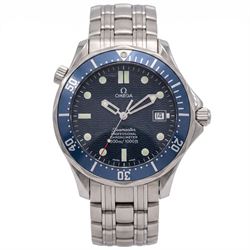 Omega Seamaster gentleman's stainless steel automatic chronometer wristwatch, Ref. 168.162...