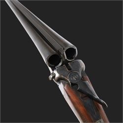 AYA Yeoman 20 bore double trigger, boxlock, side by side double barrel shotgun with 68.5cm (27