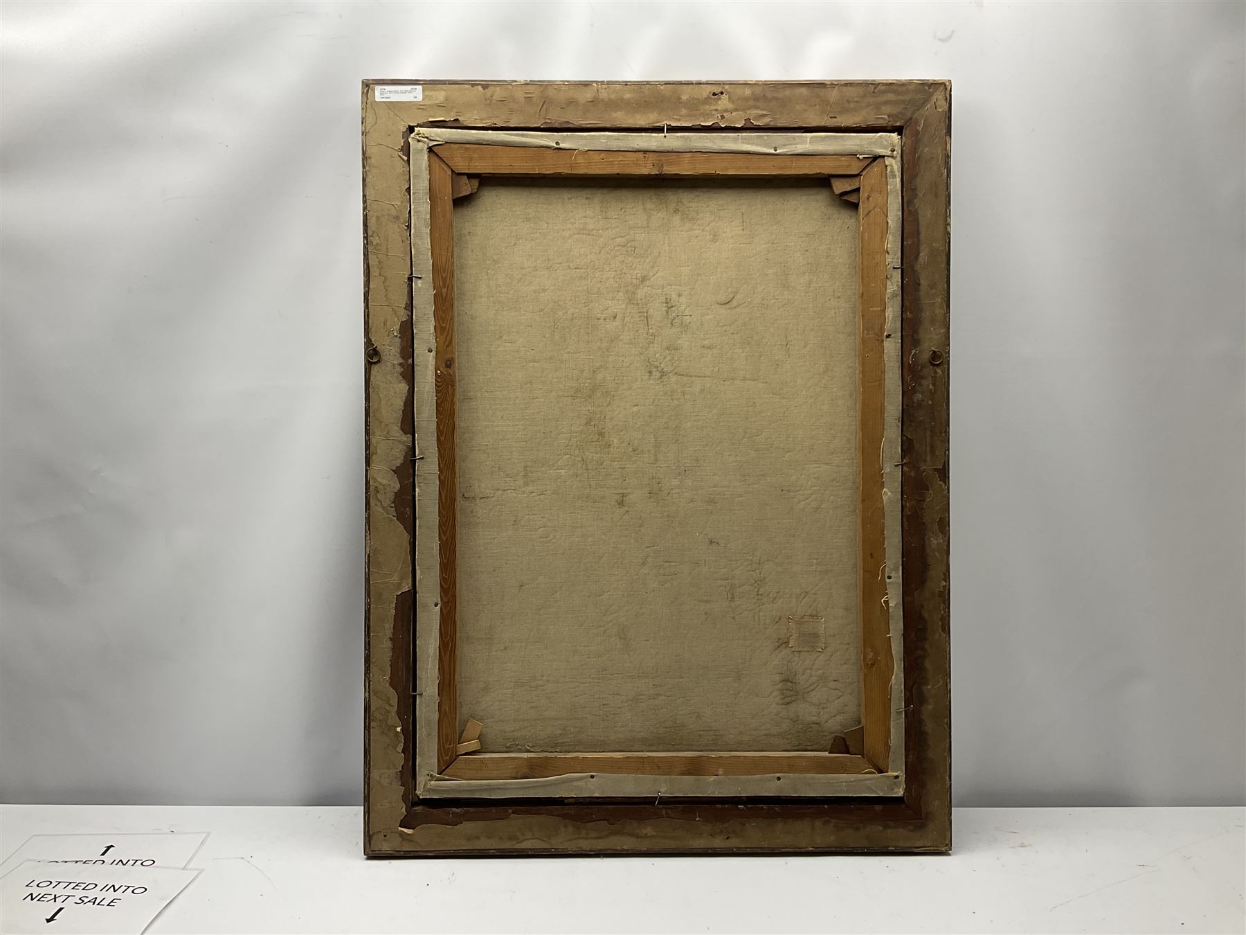 Frederic Whiting (British 1874-1962): Mounted Huntsman, oil on canvas unsigned 75cm x 54cm