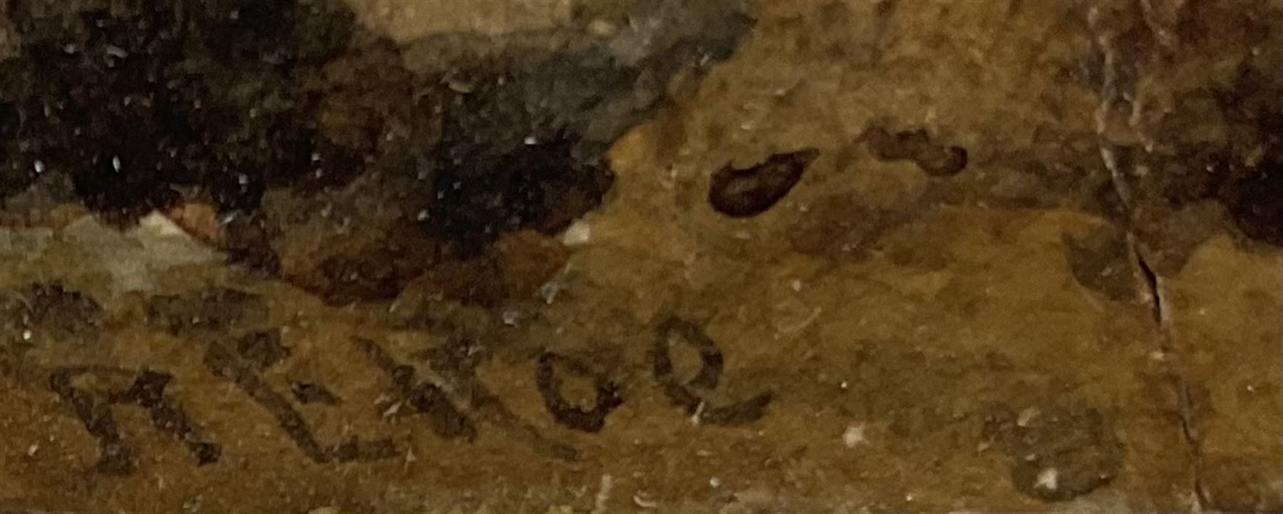 Robert Ernest Roe (British 1852-c1921): Unloading on the Beach at Whitby, watercolour signed 17cm x 24cm