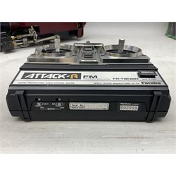 Roundhouse G scale, gauge 1 0-6-0, live steam tank locomotive ‘Lady Anne’, in crimson, black and brass livery, unboxed, together with a Futaba digital proportional radio control system