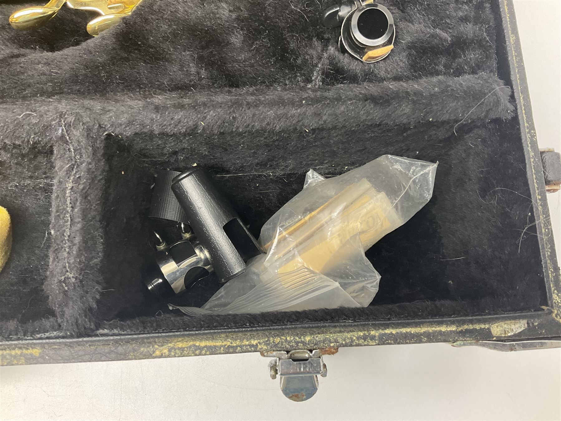 Jupiter JPS-749-547 soprano saxophone, serial no.636624; in fitted carrying case with accessories.