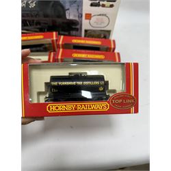 Hornby '00' gauge electric train set Smokey Joe, together with ten Hornby '00' gauge goods wagons, all boxed