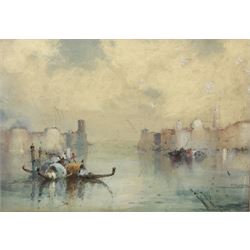 Wilfred Knox AKA A D Bell (British 1884-1966): Venice, watercolour signed 25cm x 36cm
