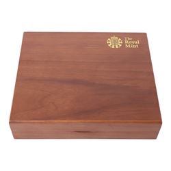 The Royal Mint United Kingdom 2009 executive proof twelve coin set, including Kew Gardens fifty pence, cased with certificate