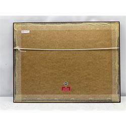 Kate E Booth (British fl.1850-1898): 'Haddon Hall', watercolour signed and titled 33cm x 50cm 