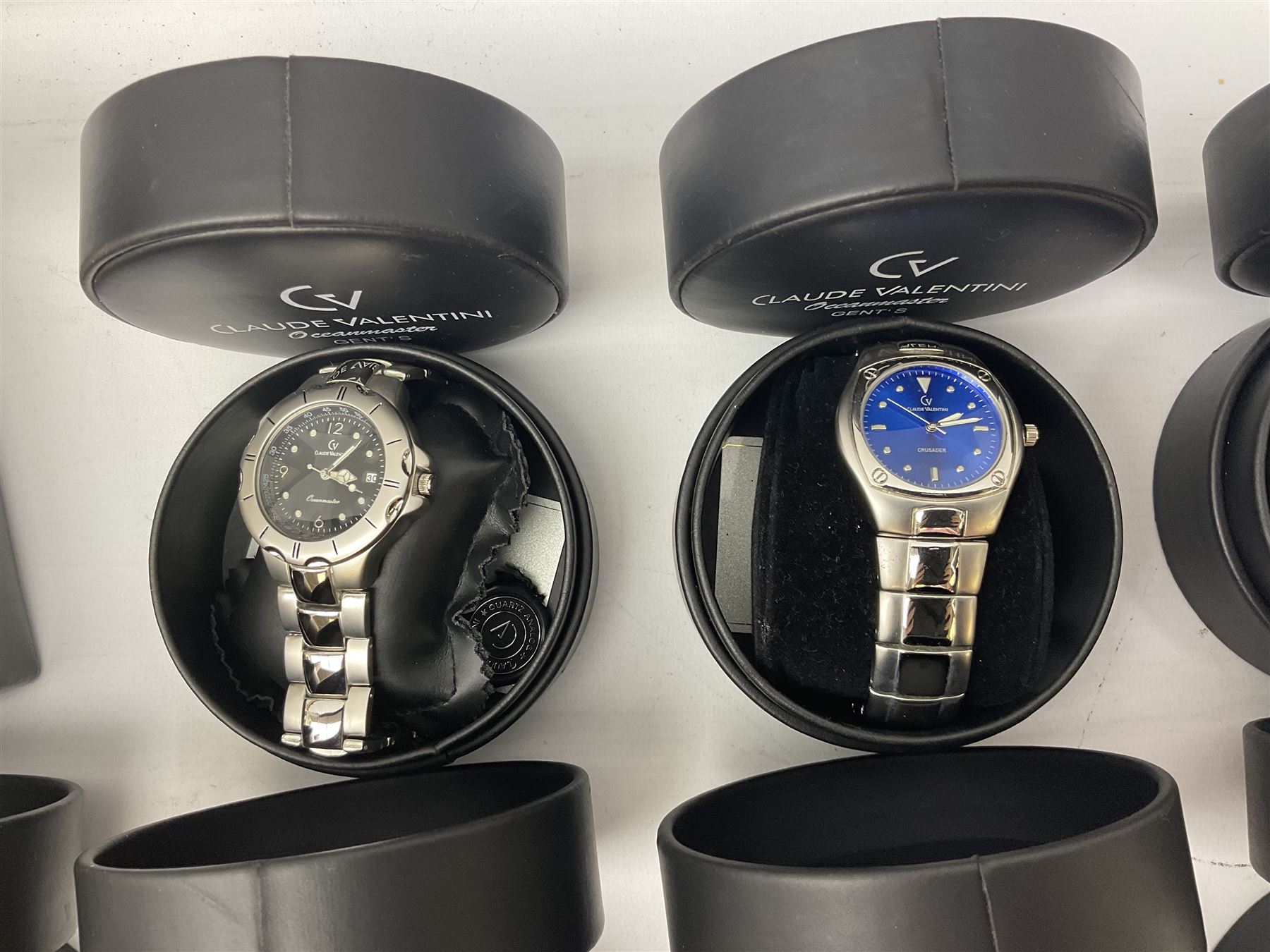 Collection of wristwatches including Curtis Liberty, eight Claude Valentini, Jeep, Limit, Avia, Philip Persio and Sekonda (27)