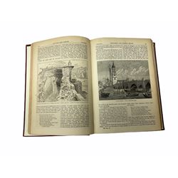 Six volumes of Old and New London Illustrated together with Illustrated London News, volume 29, July to December 1856
