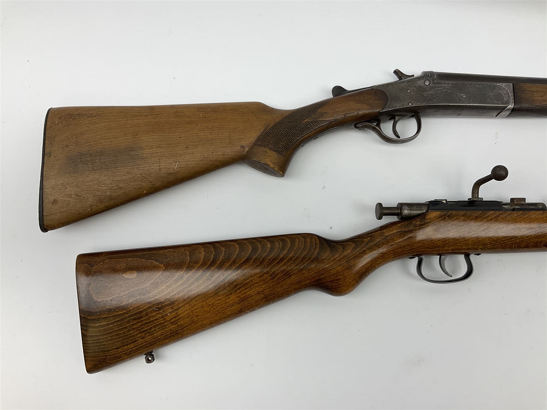 ley & Scott .410 bolt action single barrel shotgun, no visible