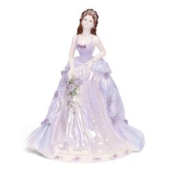 Coalport figure English Rose Collection: Last in the Series, Lilac Time, No. 273 of 1000, ...