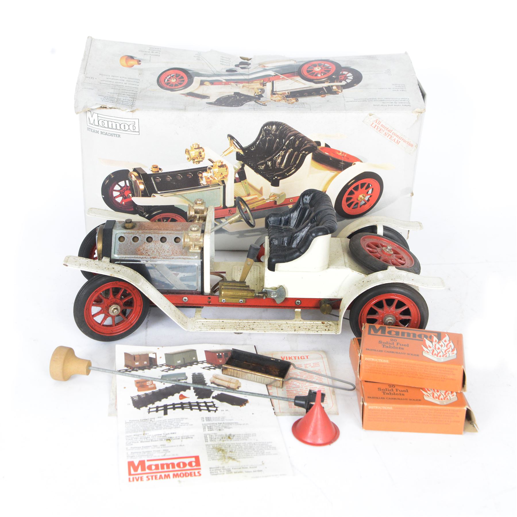 Mamod Steam Roadster SA1, boxed
