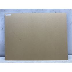 Richard Snowden (British 1950-2014): 'Going to Play Cricket', gouache signed and titled 44cm x 58cm (unframed)