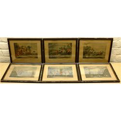 After Francis Calcraft Turner (British c.1782-1846): 'Bachelor's Hall', set six early 19th century hand-coloured aquatints pub. James McCormick, London 23cm x 29cm (6)