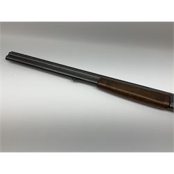 Czechoslovakian BRNO model ZH301 12-bore over-and-under double barrel boxlock non-ejector sporting gun, 70cm barrels, walnut stock with chequered pistol grip and fore-end, serial no.342302, L115.5cm overall SHOTGUN CERTIFICATE REQUIRED