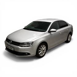 Volkswagen Jetta, 1.6 litre blue-motion diesel, 82000 miles, manual, silver, 2013, (NX63 VVT), MOT till 13 August 2026, £20 road tax, full VW service history, parking sensors, bluetooth - this vehicle is subject to 10% plus VAT buyers premium (12% in total)