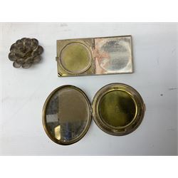 Quantity of assorted Vintage and later costume jeweller, together with a silver pendant stamped Sterling Silver, in one box 