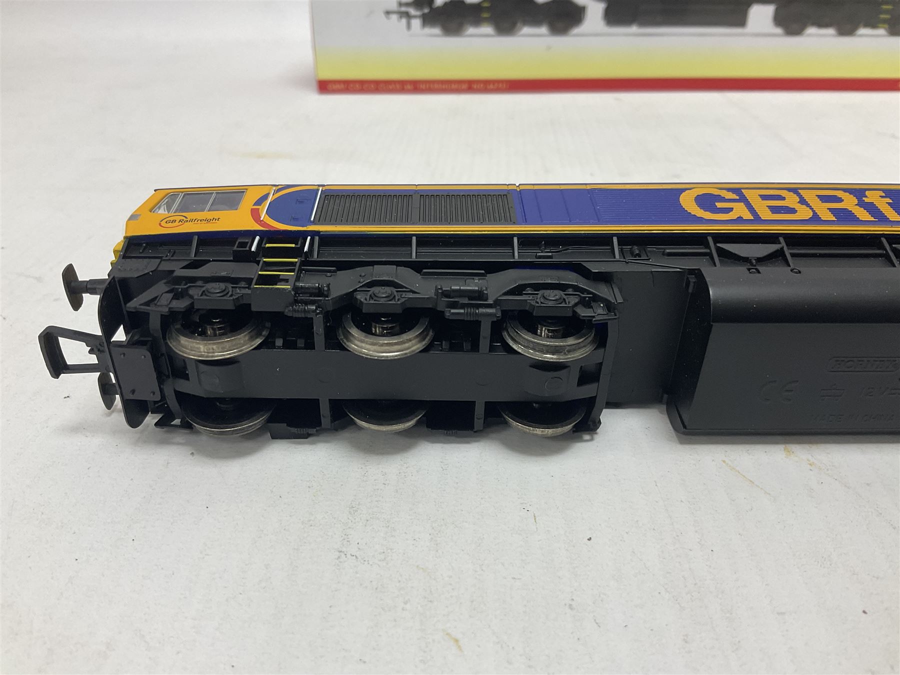 Hornby ‘00’ gauge - DCC ready GBRf Co-Co Class 66 ‘InterhubGB’ no.66731; in original box 