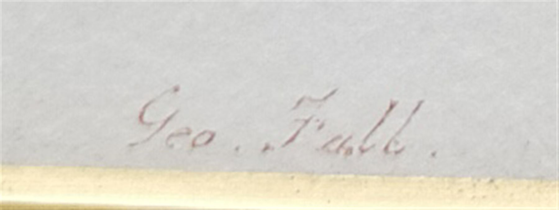 George Fall (British 1845-1925): Lendal Bridge Tower York, watercolour signed 18cm x 23cm