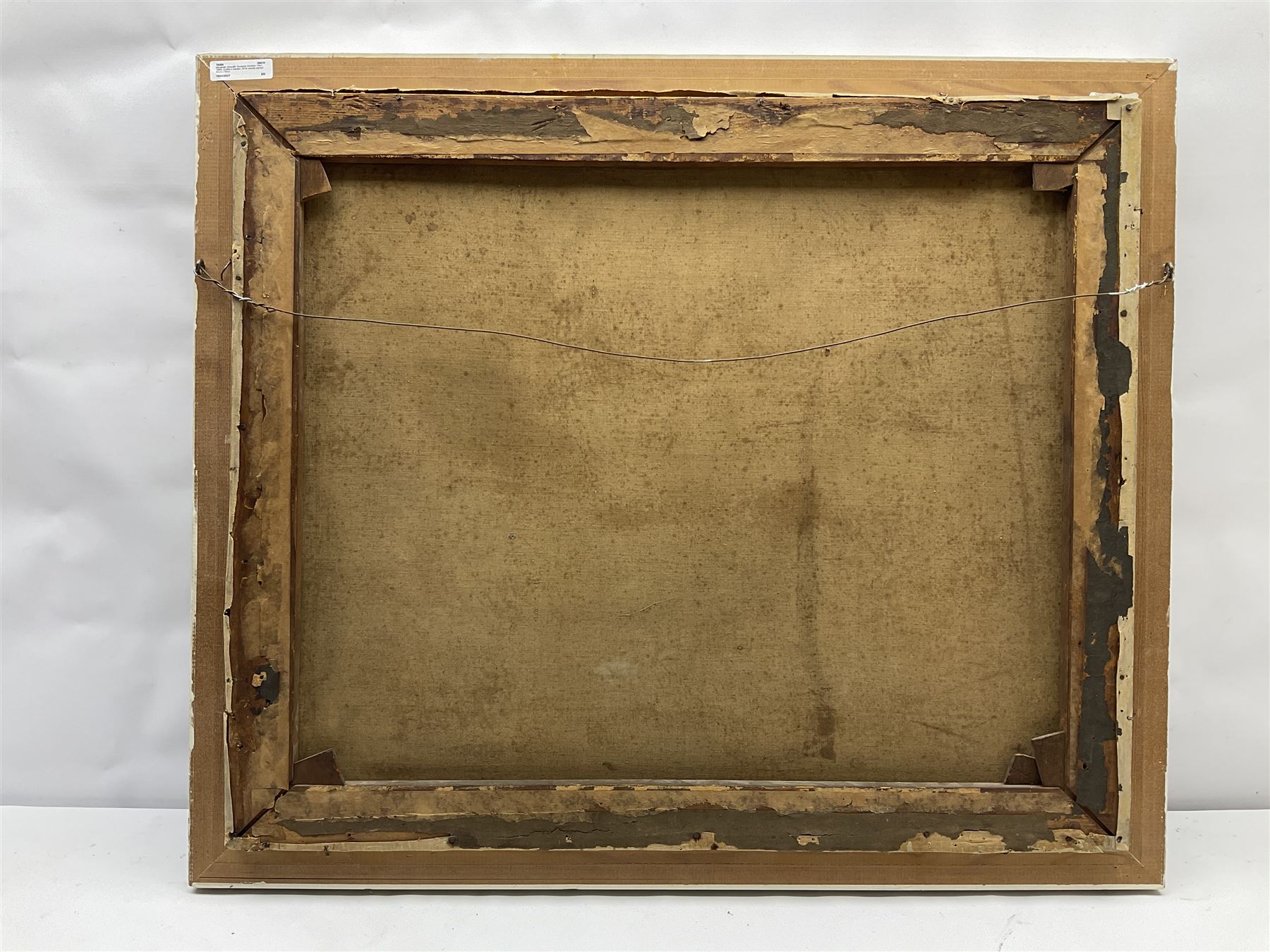 Alexander Brownlie Docharty (Scottish 1862-1940): Crofter's Garden, oil on canvas signed 62cm x 75cm