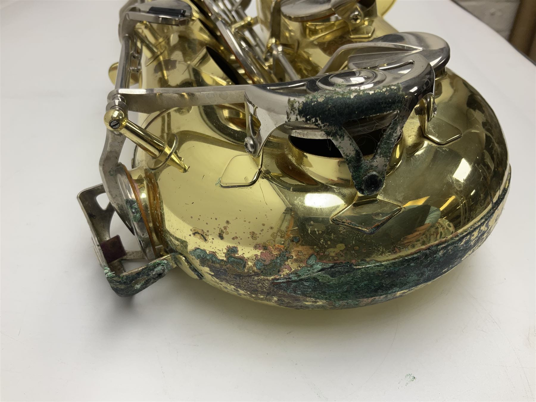 Yamaha YTS-23 tenor saxophone, serial no.021481; in fitted case with crook and accessories.