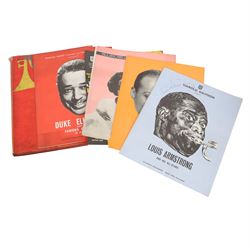 Signed Louis Armstrong 'Harold Davison presents Louis Armstrong and His All Stars' souveni...