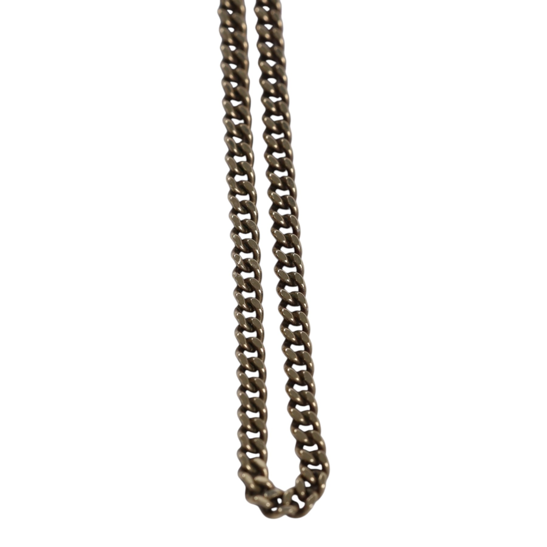 Two 9ct gold necklace chains, both hallmarked
