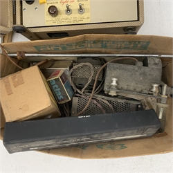 Sony Tritron Colour TV KV-6000BE, LPL enlarger, Kodascope Eight-500 projector, Tandberg Stereo Tape Recorder model 621X, Eumig mark s projector etc 