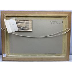 Don Micklethwaite (British 1936-): Boats at Rest in Scarborough Harbour, oil on canvas board signed 40cm x 59cm