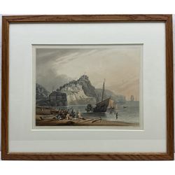 Megan Whittell (British 20th Century): 'Low Tide Morston Quay Norfolk', pastel signed, titled verso 23cm x 32cm; C S Knight 'View of Whitby', watercolour signed, titled and dated '97 verso 28cm x 39cm; together with a collection of coastal prints including Brian Littlewood and Mark Spain variously signed, titled and numbered max 28cm x 35cm (5)