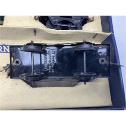 Hornby '0' gauge - 1950s M1 Goods Set box containing