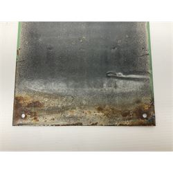 Morris Service enamel advertising sign, H26cm W18cm