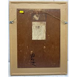 Theresa Sylvester Stannard (British 1898-1947): 'The Gardener's Cottage', watercolour unsigned, labelled verso 35cm x 25cm
Provenance: with Bonhams Chester