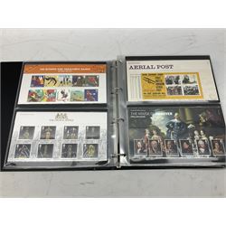 Queen Elizabeth II mint decimal stamps, mostly in presentation packs, face value of usable postage approximately 240 GBP