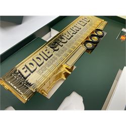 Corgi Eddie Stobart - two limited edition sets; CC99155 'Scania @ Stobart'; and CC86610 'The Eddie Stobart Story'; both boxed (2)