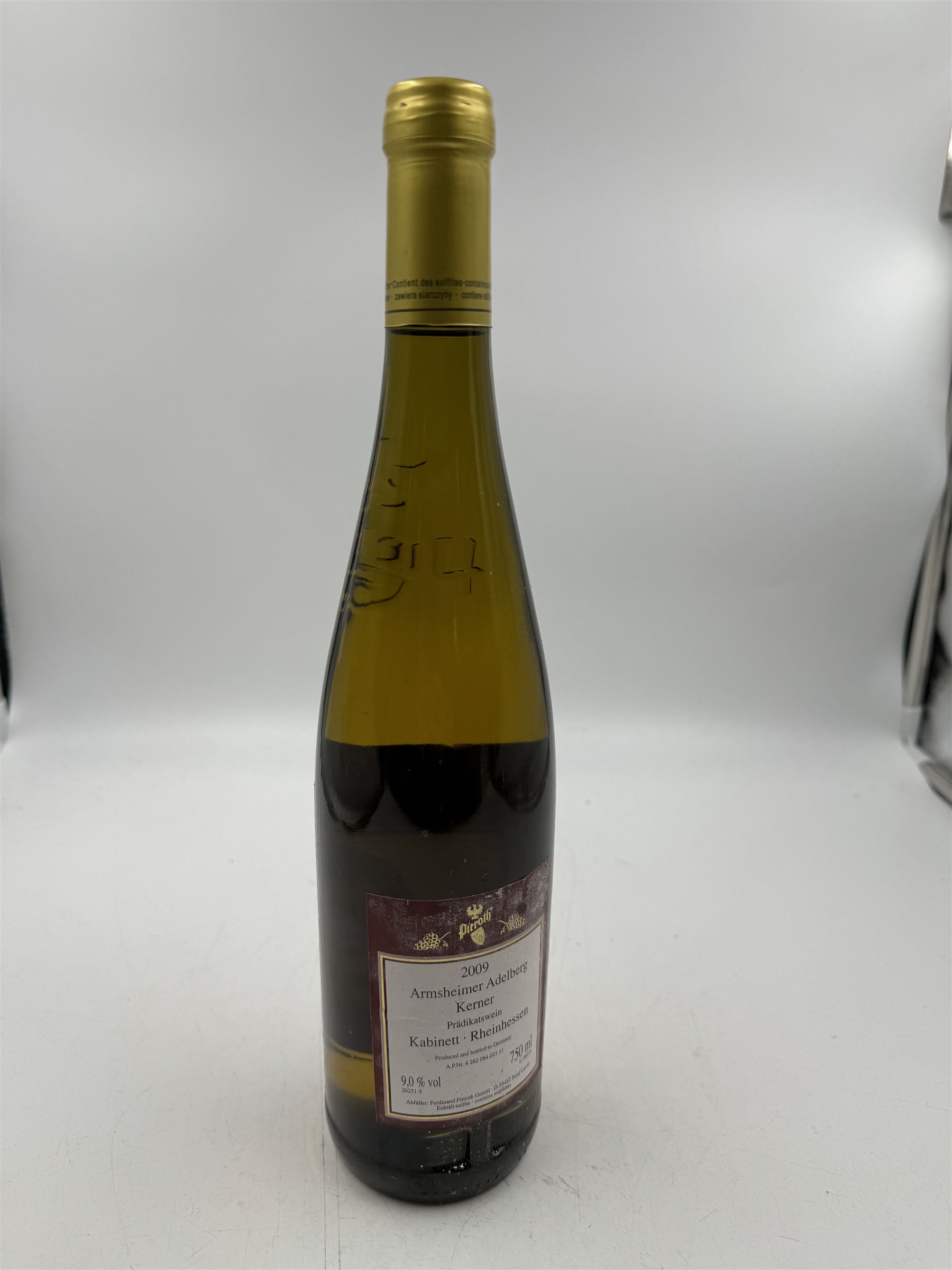 Dow’s Tawny port, one bottle, together six Pieroth Blue Burg Layer 2011 Schlosskapelle Kabinett Nahe and ten other 