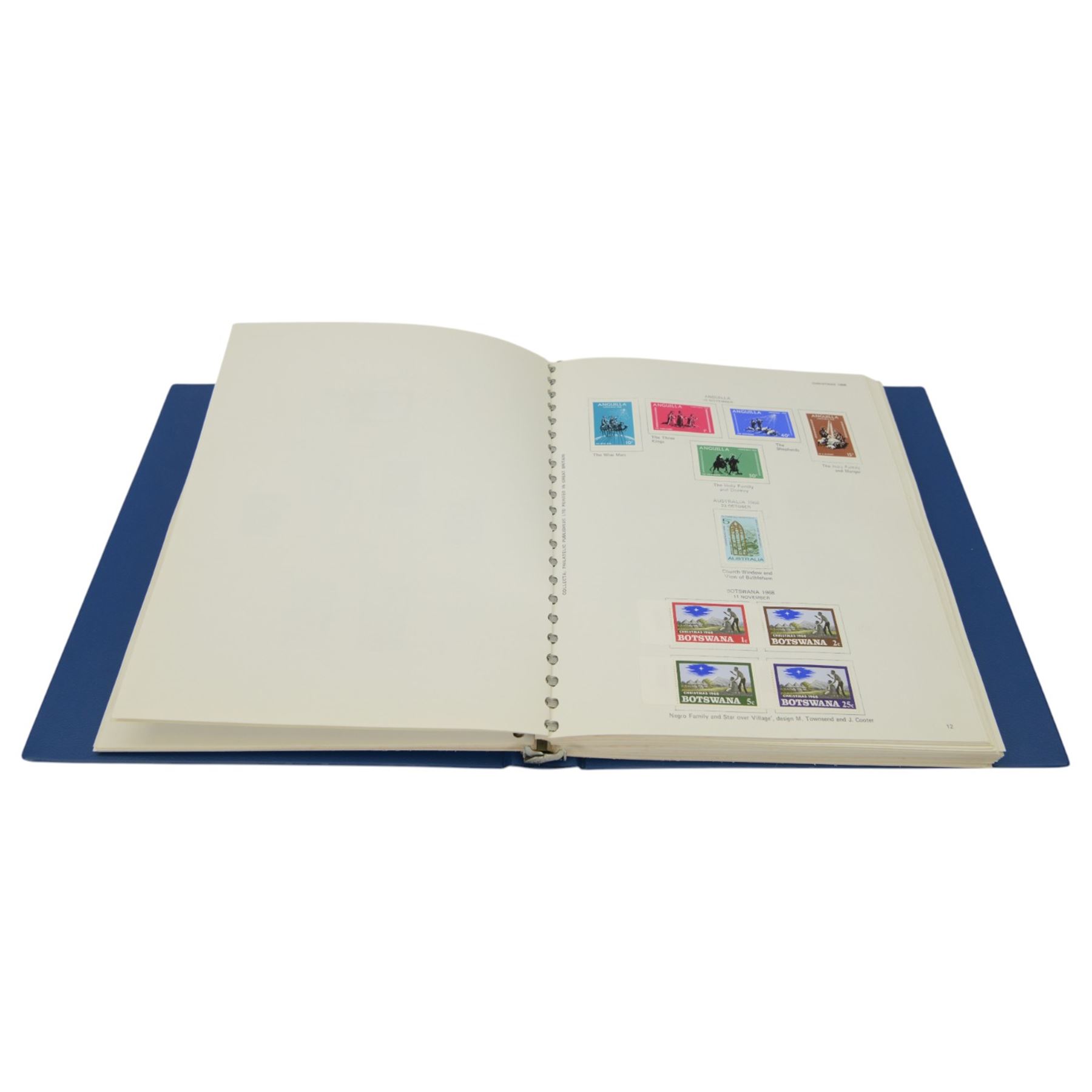 Commonwealth and World stamps, including Aden, Antigua, Australia, British Guyana, Brunei, Bermuda, Ceylon, Christmas Islands, Fiji, Malaya, Malta, Nigeria, St Kitts and Nevis, etc, in various albums and loose, together with two empty stockbooks and various stock cards
