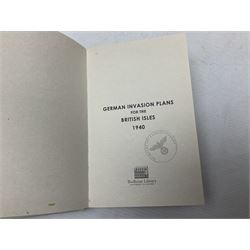 Twenty-six books of WW2 German interest with particular emphasis on the 'SS', including Charles Sydnor: Soldiers of Destruction; G.S. Graber: History of the 'SS'; Bruce Quarrie: Hitler's Samurai; David Cesarini: Eichmann - His Life and Crimes; collector's reference books etc (26)