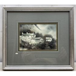 Gordon Dale (British 20th Century): Farmyard Scenes, four watercolours signed, variously titled verso max 33cm x 44cm 