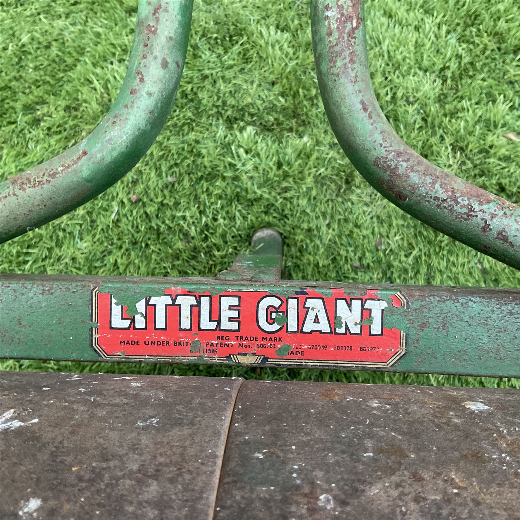 Little Giant - small cast iron garden roller - THIS LOT IS TO BE COLLECTED BY APPOINTMENT FROM DUGGLEBY STORAGE, GREAT HILL, EASTFIELD, SCARBOROUGH, YO11 3TX