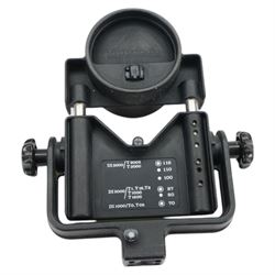 Microsurvey Tracker, Wild GPR 1 prism, Hilger & Watts Ltd theodolite no. 73361 and a Stanley theodolite no. 58470, both in fitted wooden cases