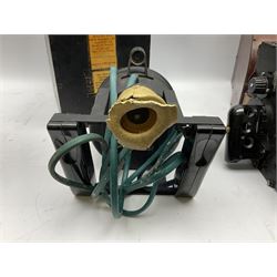 WW2 Air Ministry Bubble Sextant Mk. IXA 6B/218 No.561/44 in original box; and Air Ministry Lamp Signalling Type 