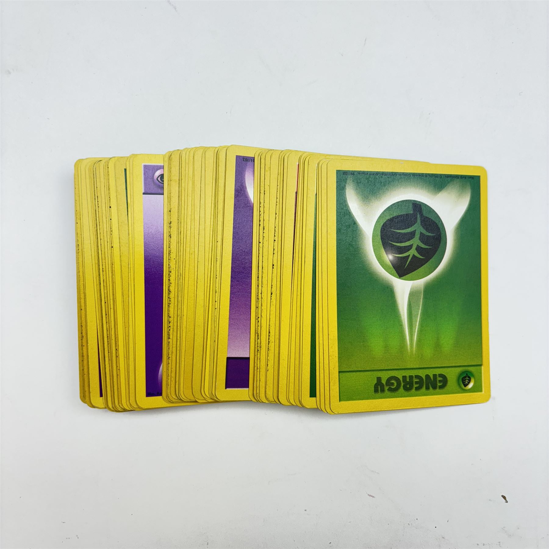 Collection of approximately five hundred vintage Pokemon TCG trading cards, mostly 1999 Wizards examples, including Jungle, Fossil, Team Rocket and Base Set, energy and trainer cards, together with Pokemon collectables including Zapdos 145 Collector Marble Case with eight marbles, Pokemon Gold Version Gameboy game, empty card boxes and Digimon cards