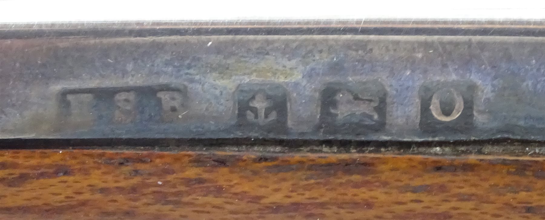 Swiss Argentan Goliath 8 Day nickel cased pocket watch Goliath, movement stamped brevet 33236, in silver mounted case with stand hallmarked