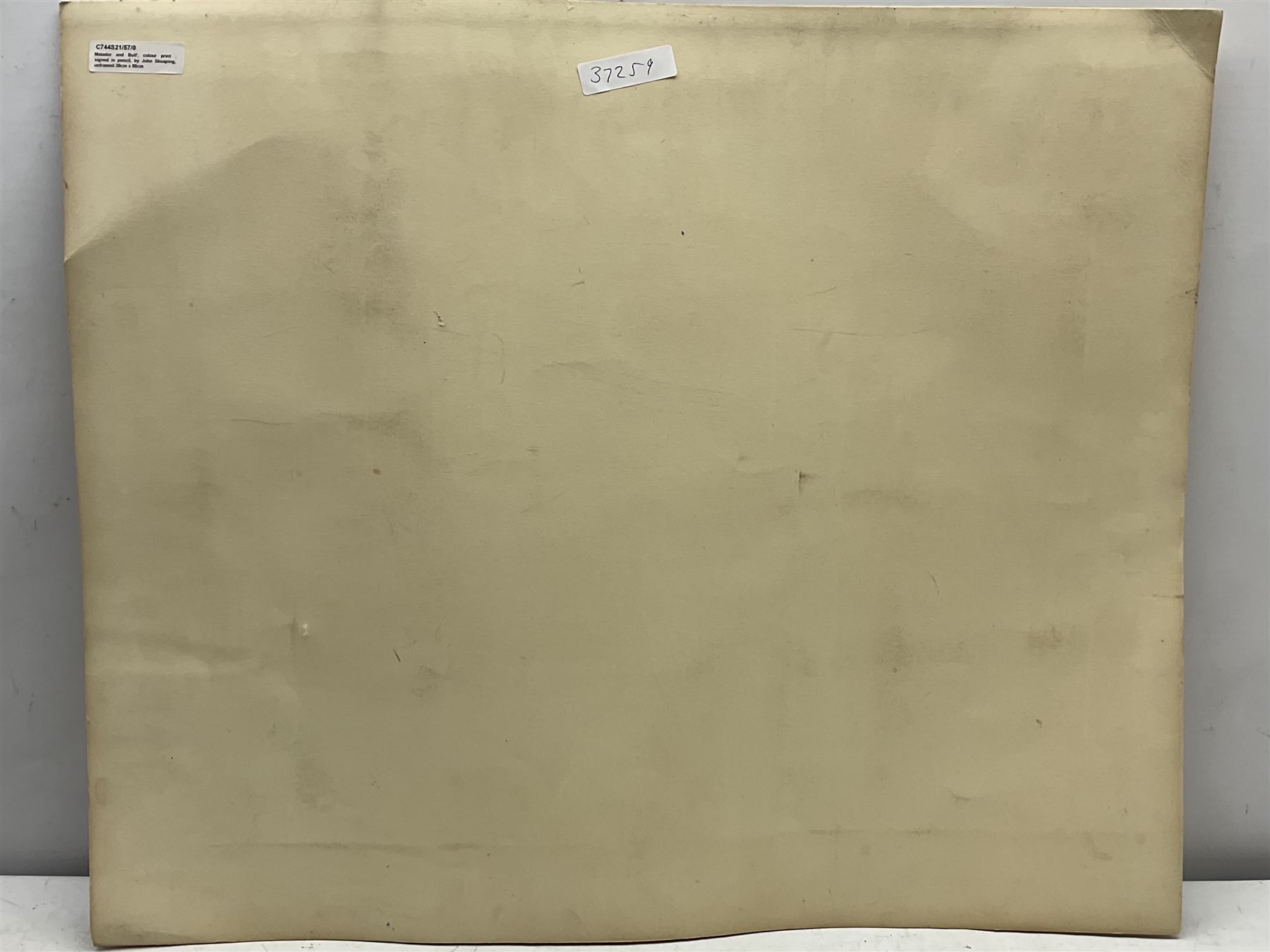 John Rattenbury Skeaping RA (British 1901-1980): 'Matador and Bull', colour lithograph signed in pencil 38cm x 50cm (unframed)